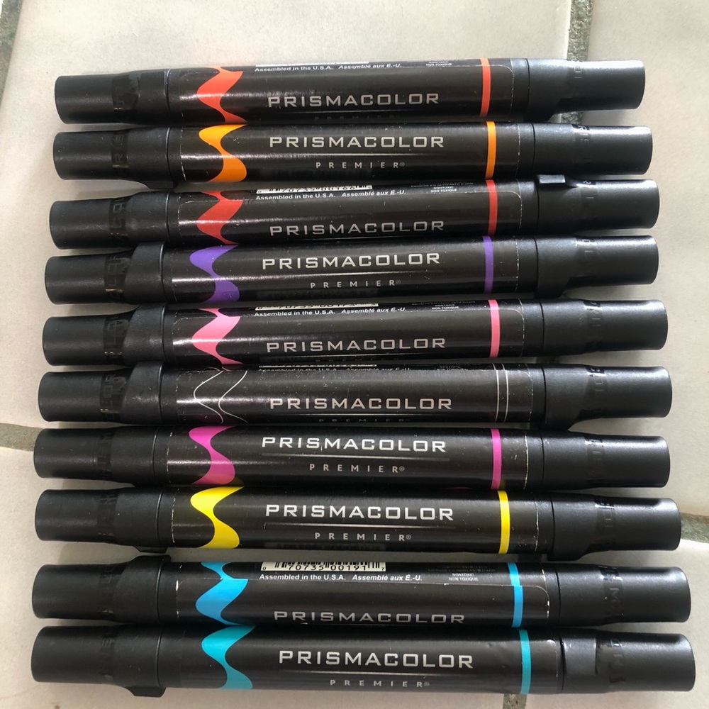 New Prismacolor Premier Fine and Wide tip Markers